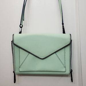 Rebecca Minkoff Light Blue Leather Crossbody Bag